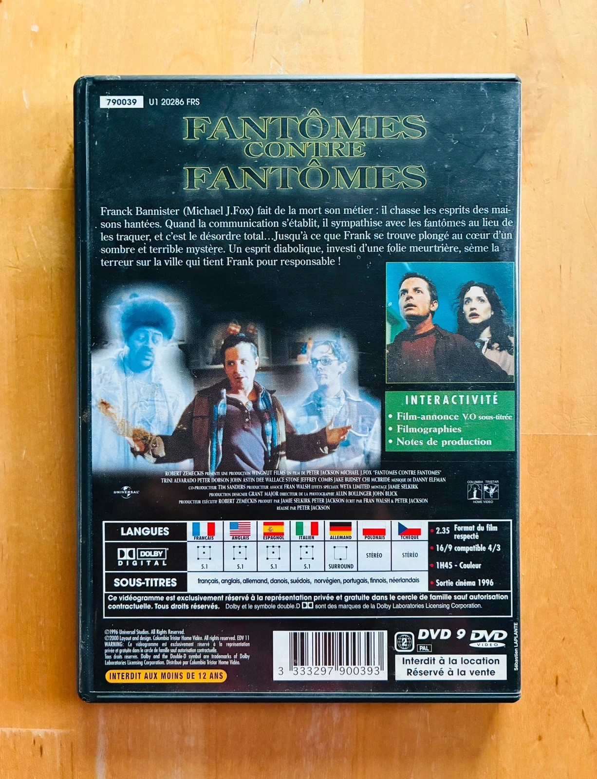 DVD Ghost versus Ghost van Peter Jackson. – photo 3